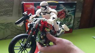 Обзор Decool 3354 Motorcycle King Steerer из магазина Gearbest