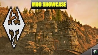 CASTLE STONESPIRE!!- Xbox Modded Skyrim Mod Showcase