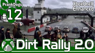 #12【Dirt Rally 2.0 on Xbox One】初めての事故。そしてラリークロス！【大型犬の実況】【パッドで頑張る】