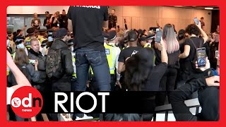 Anti-Vaxxers STORM ITN and UK Google Offices