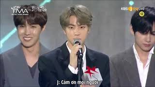 [VIETSUB] 190424 BTS  - THE FACT MUSIC DAESANG ACCEPTANCE SPEECH @ 2019 The Fact Music Awards TFMA