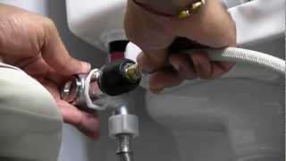 Installing a Washlet E200, S300, S400 or B100