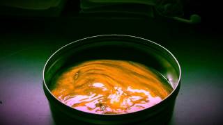Time lapse of Super Illusions Super Lava Thinking putty