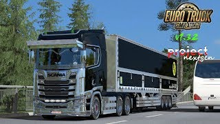 ETS2 ライブ配信（ｱｰｶｲﾌﾞ） #376 のーんびり運びますv1.32 N.G.G v1.3  mishima custom scania 2016 v1.1.1 for 1.32