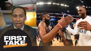 Stephen A. Smith on LeBron James' best move next season: Join Houston Rockets | First Take | ESPN