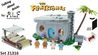 Lego Ideas 21316 The Flintstones Familie Feuerstein Set Review