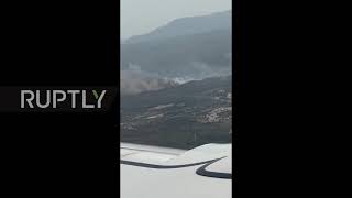 Greece: Fires ravage Rhodes, leave island without power