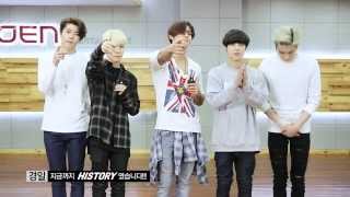 (RUS SUB) HISTORY (히스토리) [BEHIND] Might Just Die Choreography Lesson