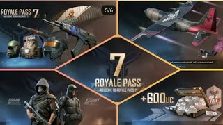 Pubg Mobile Royal Pass season 7 Information leaked | New Guns And Aeroplane Skins | Pubg Mobile