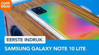 Samsung Galaxy Note 10 Lite - Eerste Indruk