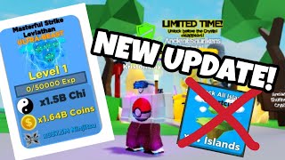 *NEW UPDATE* NINJA LEGENDS! ISLAND GLITCH PATCH! ROBLOX