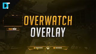 FREE TWITCH OVERWATCH OVERLAY TEMPLATE | +DOWNLOAD | Photoshop CC/CS6