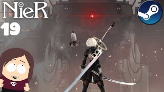 Nier Automata || Route C - 2B's Death / Hegel Desert Boss || Part 19