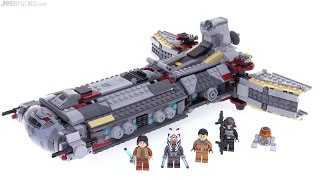 LEGO Star Wars Rebel Combat Frigate review! 75158