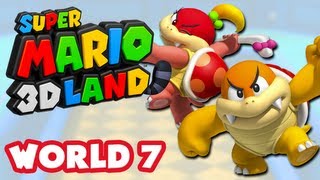 Super Mario 3D Land - World 7 (Nintendo 3DS Gameplay Walkthrough)
