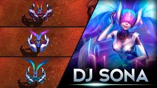 DJ SONA | Animaciones - Habilidades - Recall... | Skin Definitiva