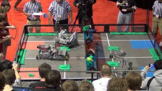 Vex World Championship 2013 Math Division Match 74 (Angle 1)