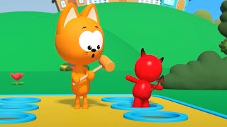 Learn Colors and games with Truck & Cars by Meow Meow Kitty (Colors and Toys for Toddlers)