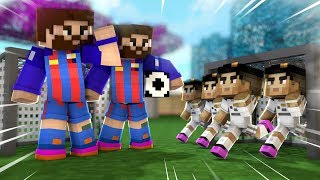 MESSİ VS RONALDO KAPIŞMASI GİBİ (Minecraft)