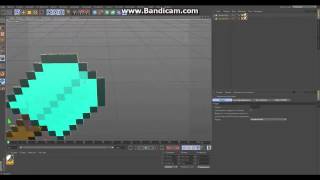 Туториал по Cinema 4d часть 1   как сделать различные вещи из minecraft