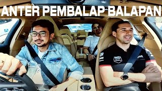 JADI SUPIR PEMBALAP FORMULA E JAKARTA 2022 PAKE PORSCHE PANAMERA BARENG @Fitra Eri @Om Mobi