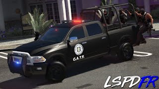 GTA 5 POLICÍA |  G.A.T.E COAHUILA - REDADA A MANSIÓN | TheAxelGamer