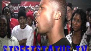 STREETSTATUS.TV PRESENTS...CHRIS STARKS VS TONE...ONE ROUND ONLY