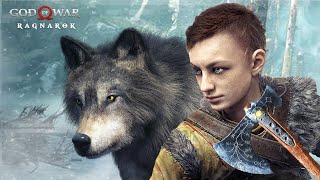 God of War Ragnarok: волк ФЕНРИР, Хати и Сколь, великая ЗИМА, локация АСГАРДА (Персонажи и мифы)