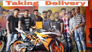2018 KTM RC200 new edition taking delivery black colour KTM chowk showroom