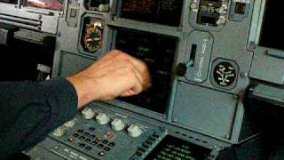 Pilotní kabina Airbus A320
