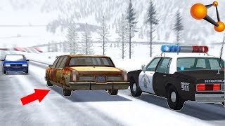 СТАРУШКА ГНИЛУШКА В Трафике - BeamNg Drive