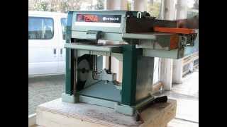 Hitachi P12RA, Thickness Planer, Jointer
