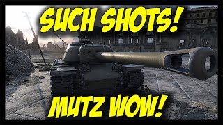 ► World of Tanks: Such Shots, Mutz Wow! - T110E4 and Panzer 58 Mutz Gameplay