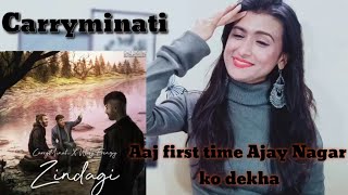 Zindagi - Carryminati x Wily Frenzy l Reaction by Mansi World