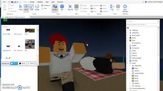 Doing Roblox Studio with Clarissa ;)