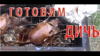 Утки горячего копчения. Рецепт