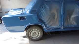 ПОКРАСКА АВТОМОБИЛЯ 2106 (3часть)