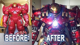 Custom Repaint Hasbro Hulkbuster Makeover - Diorama Builders