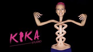 TWISTED bodypainting illusion