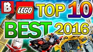 TOP 10 BEST LEGO SETS 2016!!! | A YEAR IN REVIEW