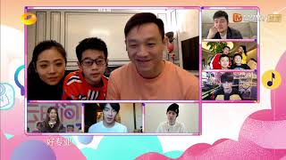 邹市明杨威在线教学宅在家运动技巧 大张伟：看电视也这么累《天天云时间》