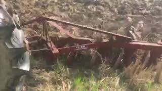 Cày chảo với máy Kubota L1 - 38 tại Đồng Lạc - Nam Sách - HD