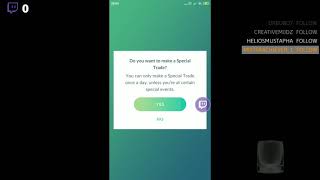 [Pokémon Go] Lucky Trade #6 Chikorita