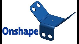 Onshape tutorial - sheet metal basics
