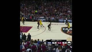 Lebron clutch chase down block and Buzzer beater to beat Indiana