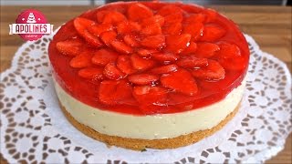 Summer Cake - არაჟნის ნამცხვარი მარწყვით