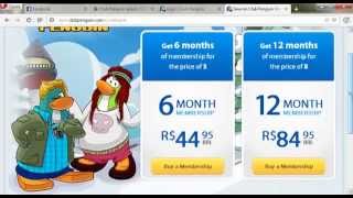 Como Ser socio en Club Penguin Rapido Facil y Economico Por Tiempo Indefinido 2014