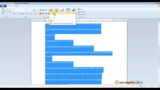 02. how ot use alignment and bullet numbering in wordpad in hindi
