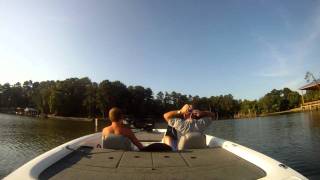 Early morning on Lake Livingston