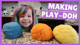 How to Make Homemade Play-Doh